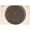 Image 2 : 1870 US TWO CENT PIECE LOWER MINTAGE COIN