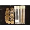 Image 1 : 2 SOLID DATE ROLLS OF LINCOLN WHEAT CENTS: 1911-P