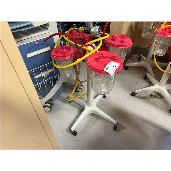 SUCTION CANISTER CARTS WITH BOEHRINGER SUCTION REGULATOR