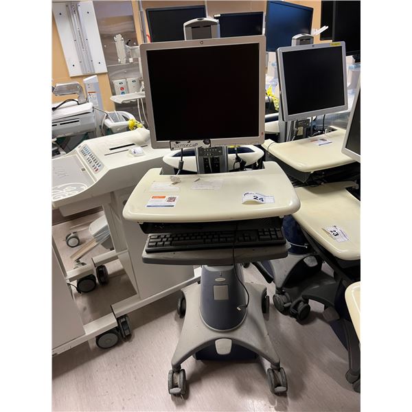 ERGOTRON MODEL PSNA5501 MEDICAL MOBILE WORK STATION - NO COMPUTER