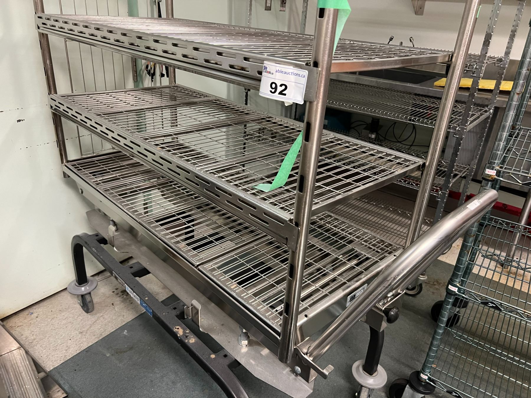 Steris Racks STERIS SPECIALTY STAINLESS CART MODEL 141198-794 (50