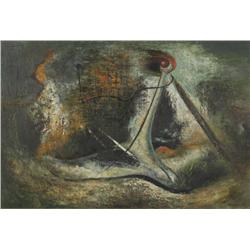 Anthony J. Vaiksnoras (1918) Untitled, Oil on Canvas