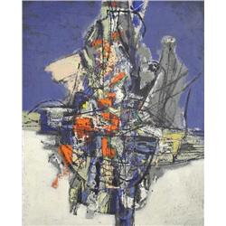 Corneille (1922) Eclosion I, 1957 Oil on Canvas, Titled, Signed and Dated on Verso, 'Eclosion I, Cor