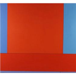 Ludwig Sander (1906-1975, American) Pawnee XI, Acrylic on Canvas