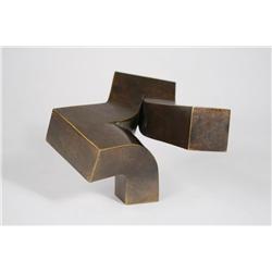 Clement Meadmore (1929-2005, Australian) Abstraction, Bronze Sculpture