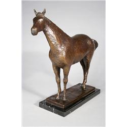 Larry Elsner (1930-1990, American) Horse, Bronze