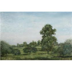 Harry W. Hart (19th/20th Century, American) Landscape, Oil on Canvas
