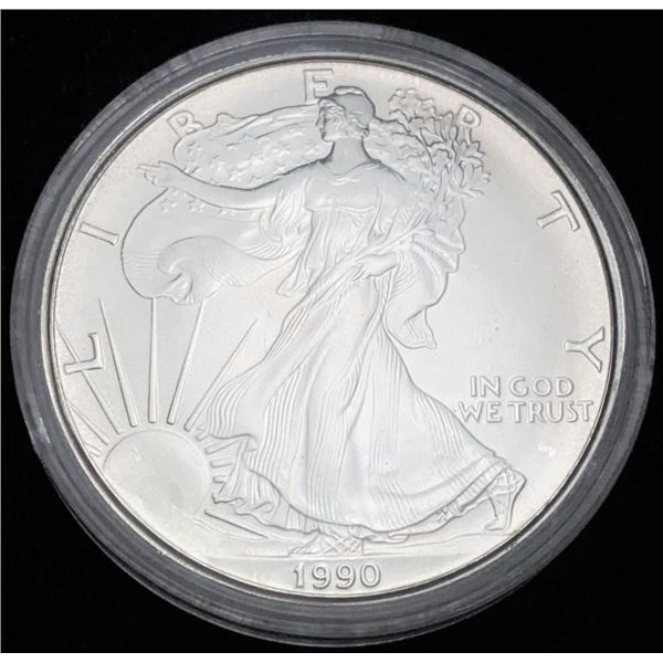 1990 American Silver Eagle