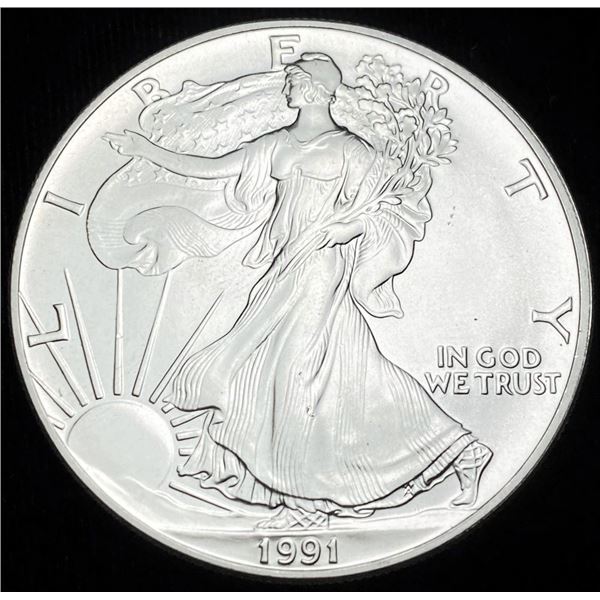1991 American Silver Eagle