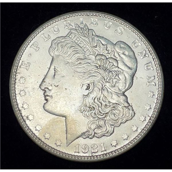 1921-S Morgan Silver Dollar MS63