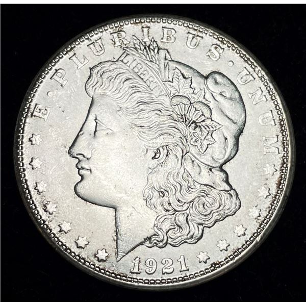 1921-S Morgan Silver Dollar MS63