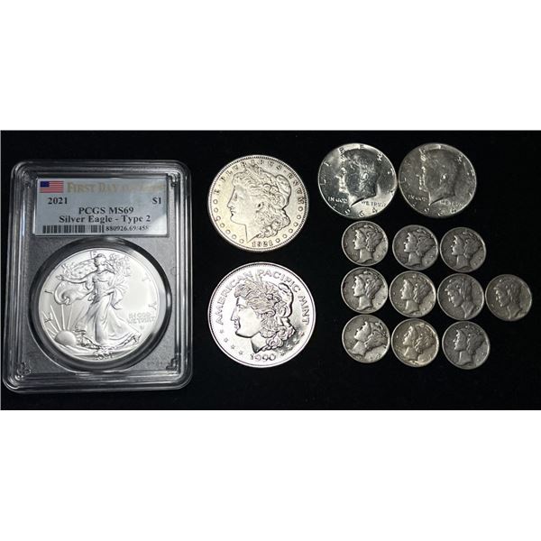 $206 PCGS Price Guide Value Coin Collection