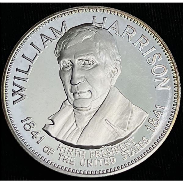 Vintage 1841 Presidential William Harrison Sterling Silver 0.98 ozt ASW