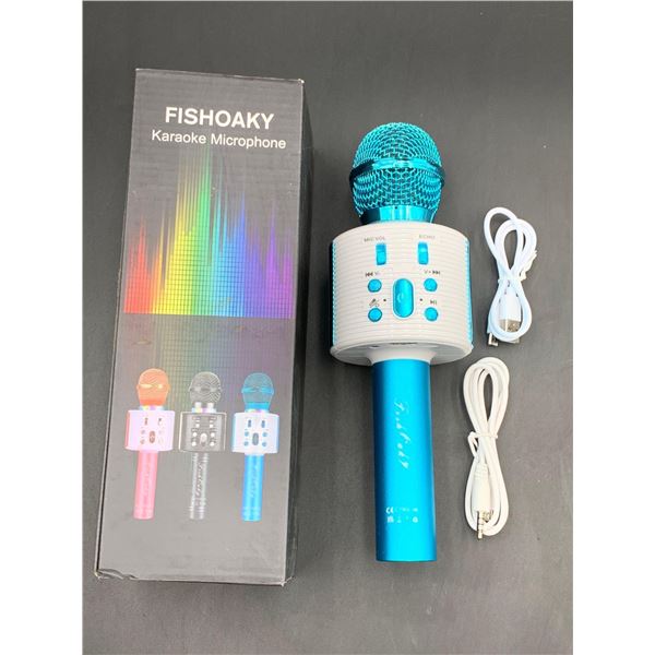 Fishoaky Karaoke Microphone