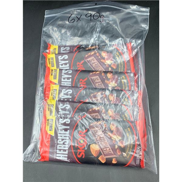 Hershey's Skor Candy Bar (6 x 90g)