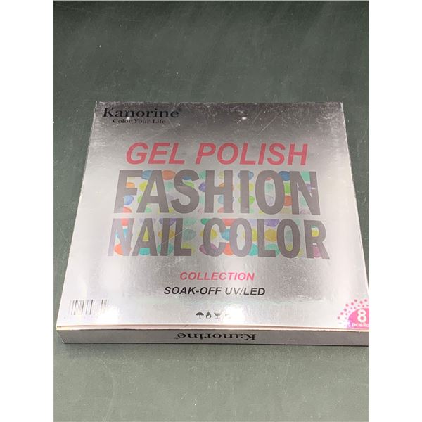 Gel Polish Fashion Nail Color Collection Soak-Off UV/LED (8pcs)