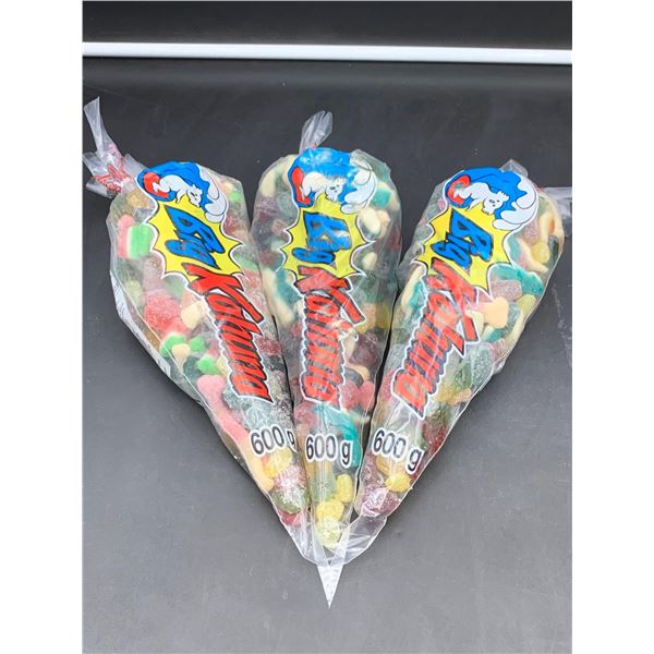 Big Kahuna Candy Cones (3 x 600g)