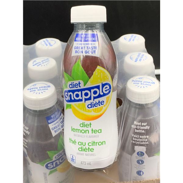 Diet Snapple-Diet Lemon Tea (12 x 473ml)