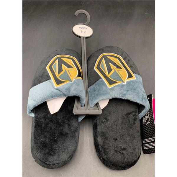 Vegas Knights Youth Slippers (1-2)