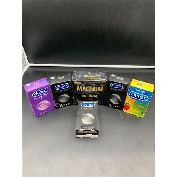 Lot of Assorted Condoms