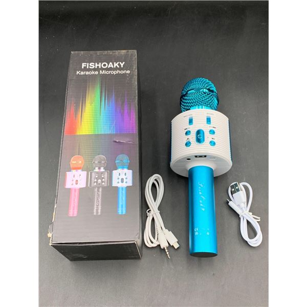 Fishoaky Karaoke Microphone