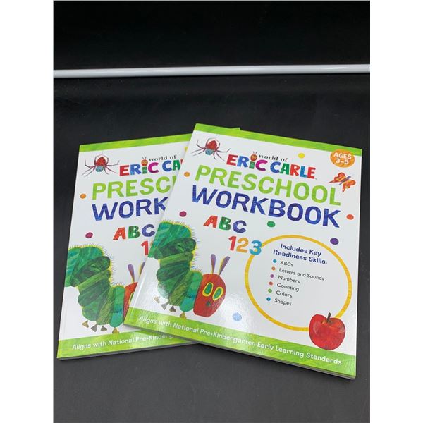 Eric Carle Preschool Workbooks (2ct)