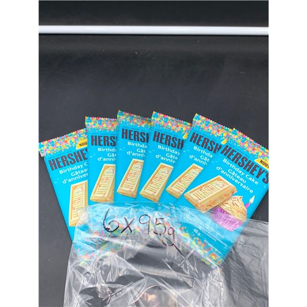 Hershey's Birthday Cake Candy Bars (6 x 95g)