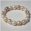 Image 2 : Fresh Water Pearl Flexible Bracelet (~Size )(Ring is resizable for $40) (~length inches), Suggested 