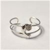 Image 1 : Silver Cz Toe Ring (~Size )(Ring is resizable for $40) (~length inches), Suggested Retail Value $60