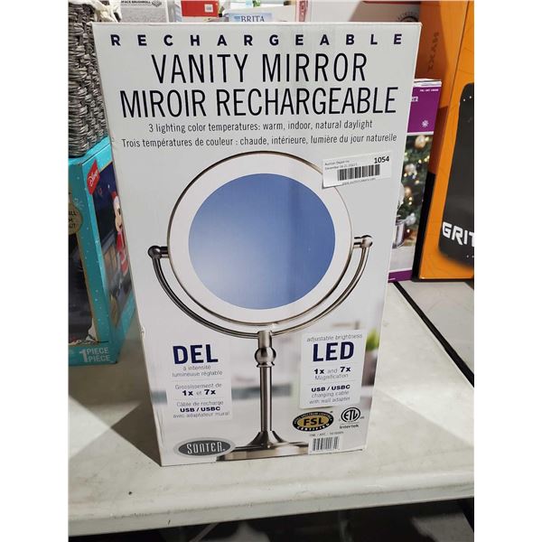 Rechargeable Vanity Mirror LED