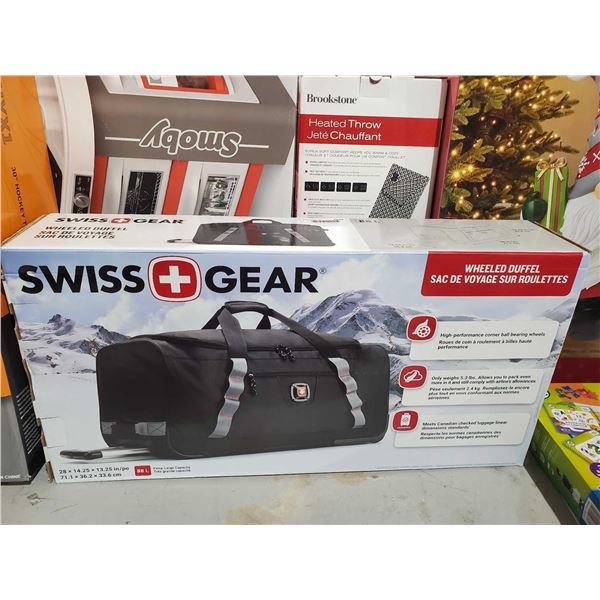 Swiss Gear Wheeled Duffel Bag (28 x 14.25 x 13.25 inch)
