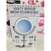 Image 1 : Rechargeable Vanity Mirror LED