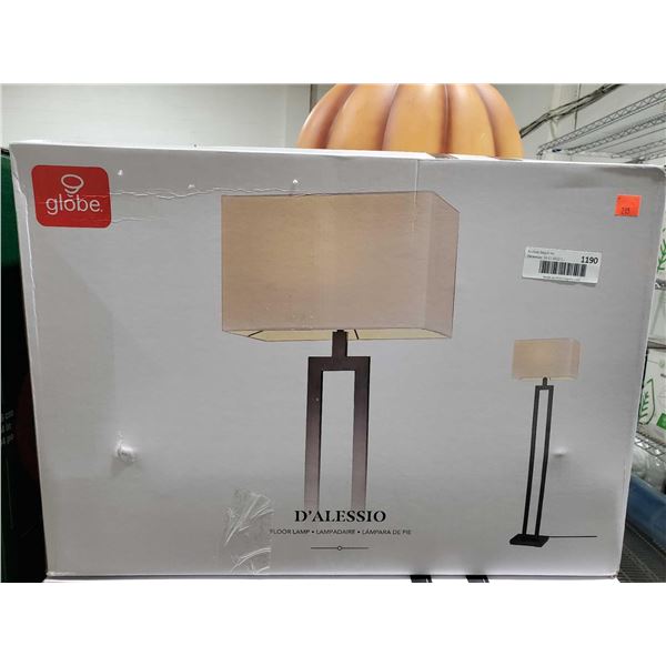 NEW Globe D'Alessio Floor Lamp 16" x 58"