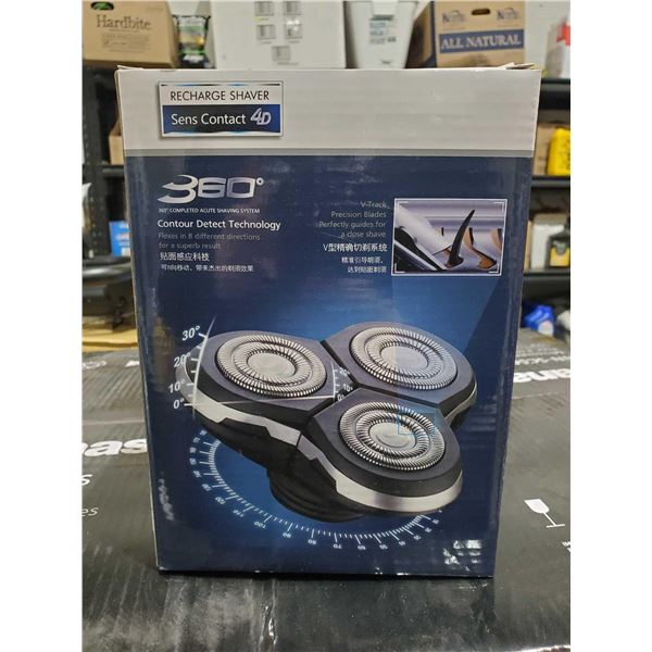 Sens Contact 4D Recharge Shaver 360degreeContour Detect Technology
