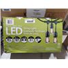 Image 1 : LED String Lights 48 ft includes 24 bulbs w/2 spares Outdoor Use
