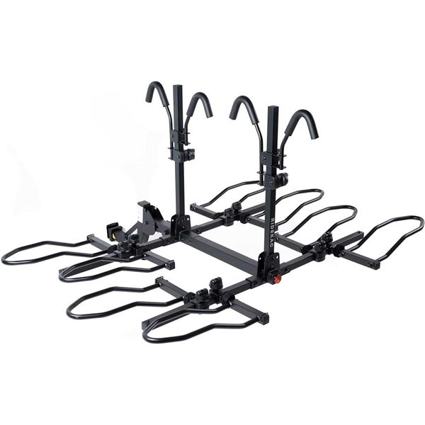 NEW Bike Rack Hitch Design KAC S3 1.25" and 2"W