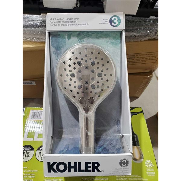 Kohler Multi function Hand Shower 3Spray Jets