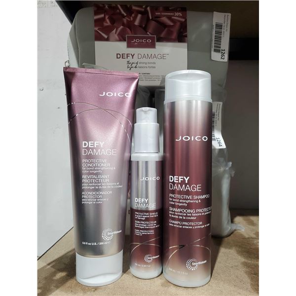 Joico Defy Damage Shampoo/Conditioner Gift set with Bag