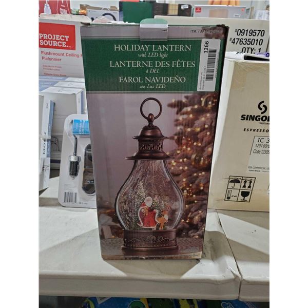 Holiday Lantern with LED Light