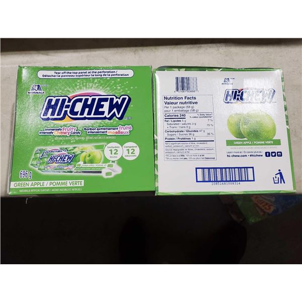 Hi Chew Green Apple Lot of 2 x 696g