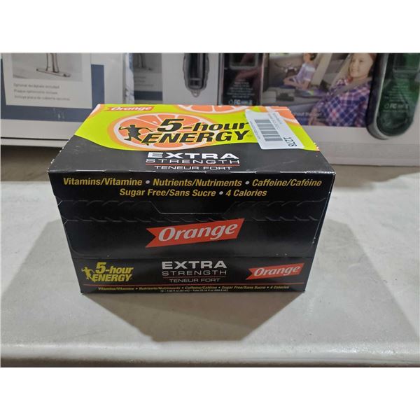 5 Hour Energy Extra Strength Case lot of 12 x 57ml