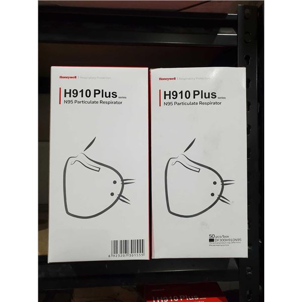 Honeywell N95 Respirator Masks Lot of 2 x 50