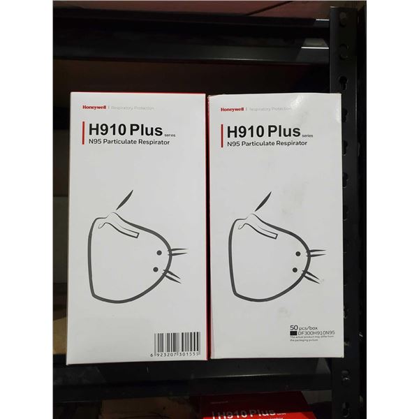 Honeywell N95 Respirator Masks Lot of 2 x 50