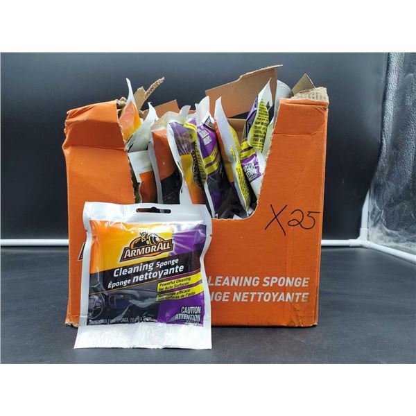 Armor All Cleaning Sponges Case lot of 25