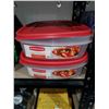 Image 1 : Rubbermaid containers lot of 2 x 1.5g