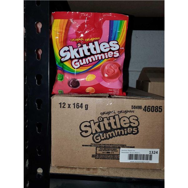Skittles Gummies Case lot 12 x 164g
