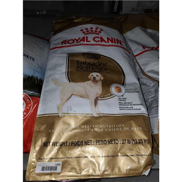 Royal Canin Labrador retriever - 27lbs