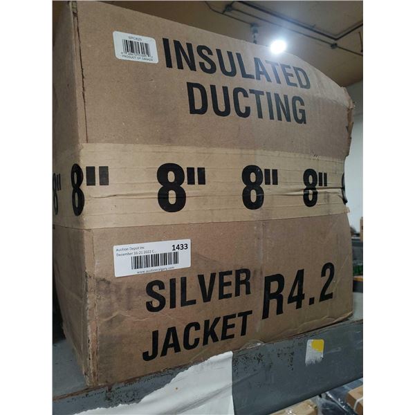 NEW - 8" Silver Jacket R4.2 Insulated Dutcing