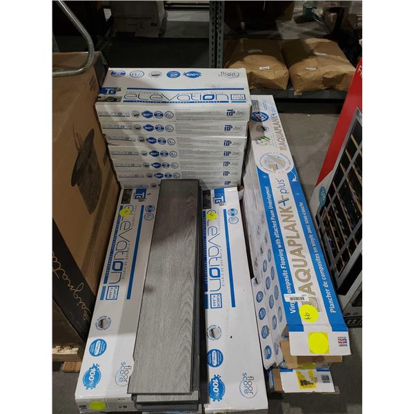 Pallet Lot of Assorted Floring: As shown in photo