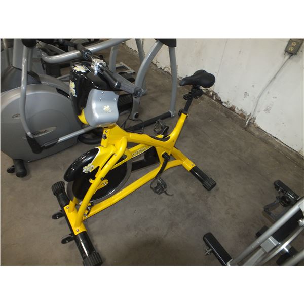 Yellow Exercise Bike